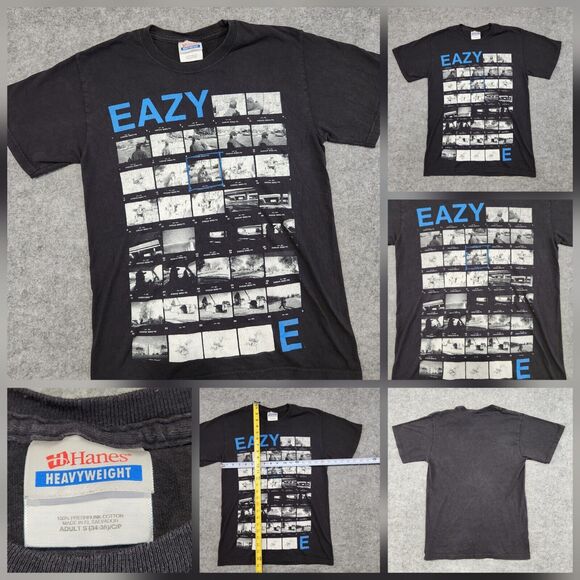 VTG Y2K Eazy E Kodak Moments Mens S Small Promo Music Concert Rap Tee T Shirt